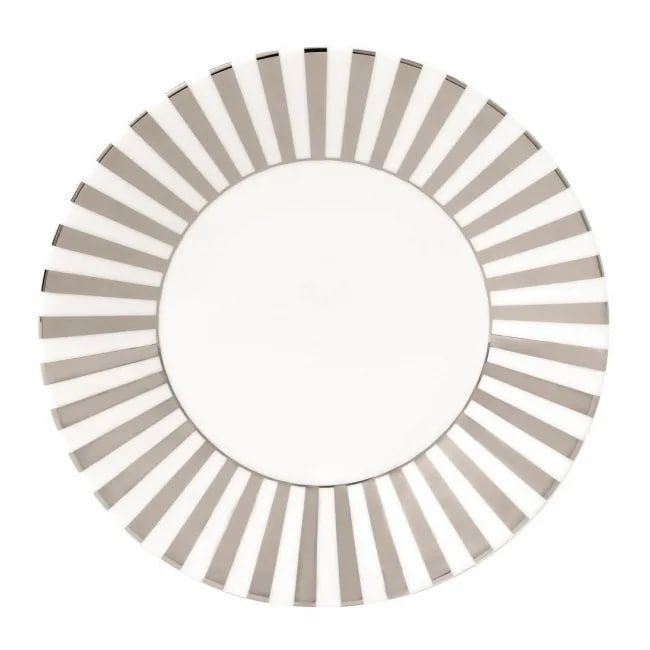 Тарелка Wedgwood 23 см с полосками Jasper Conran Platinum (50161609640)