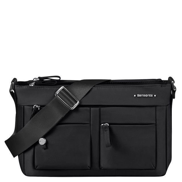 Сумка Samsonite Move 4.0, фактура гладкая, черный