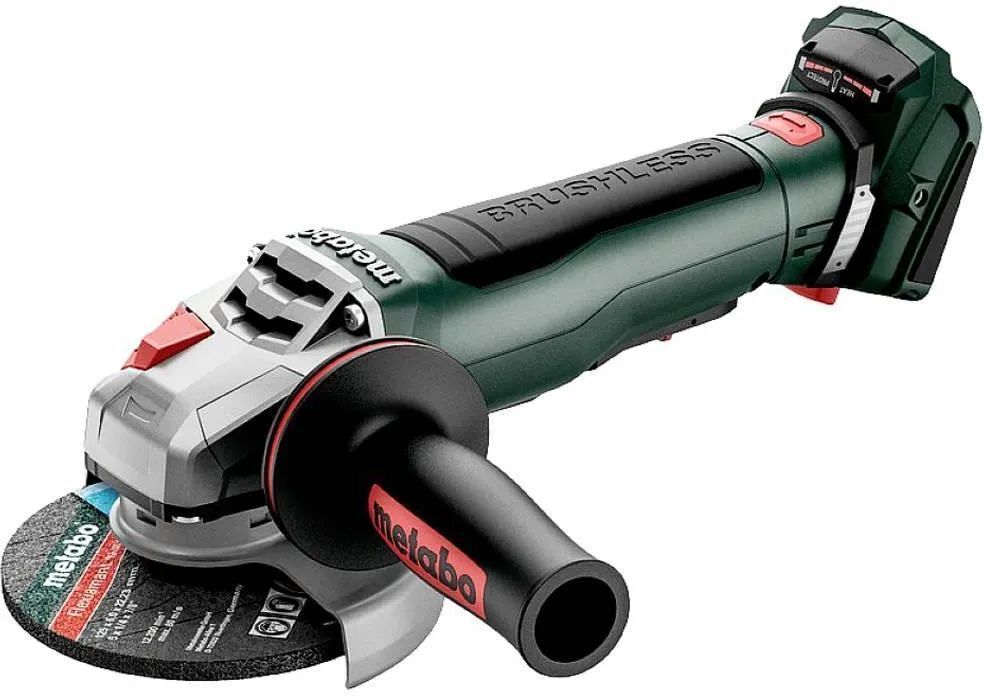 Угловая шлифмашина аккумуляторная Metabo WPB 18 LT BL 11-125 Quick