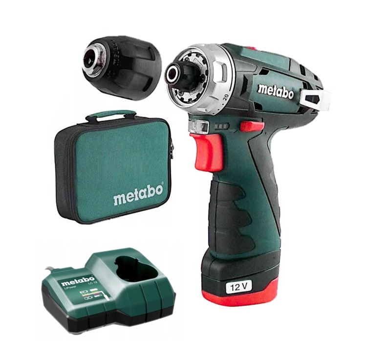 Аккумуляторная дрель-шуруповерт Metabo PowerMaxx BS 600079500