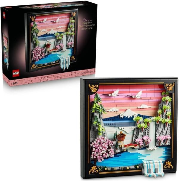Конструктор LEGO Art 31218 Японский пейзаж с цветущей вишней
