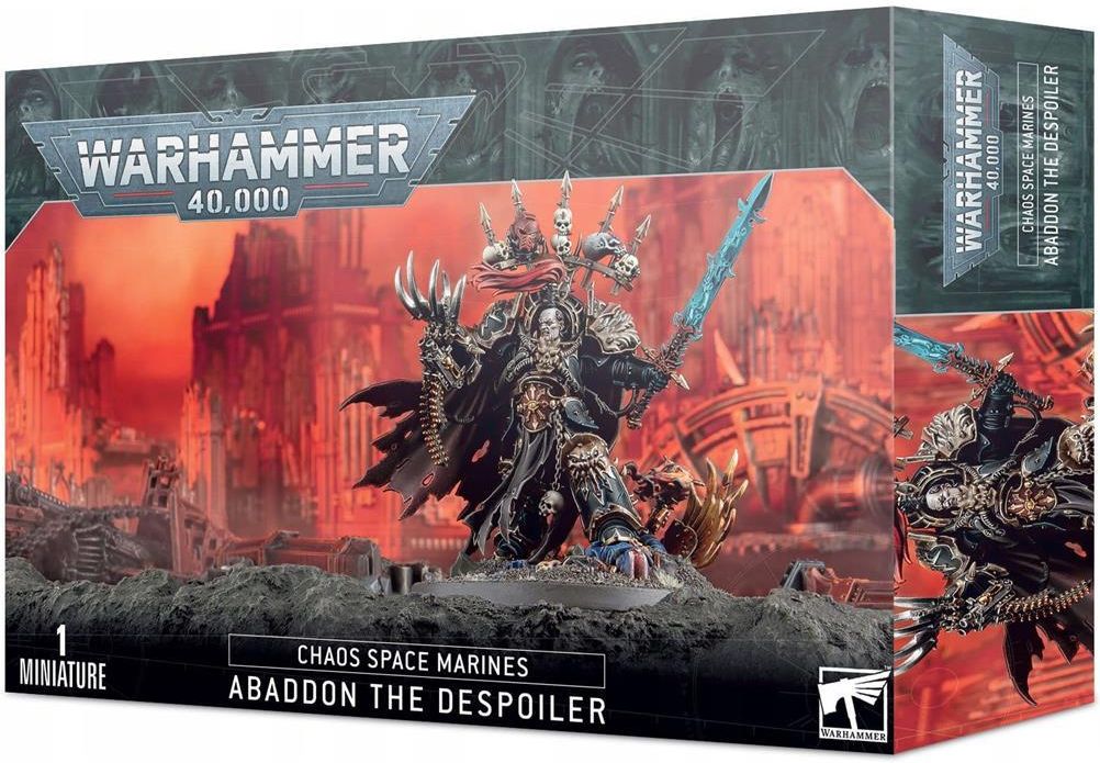 Набор миниатюр Games Workshop Warhammer 40k Chaos Space Marines Abaddon the Despoiler