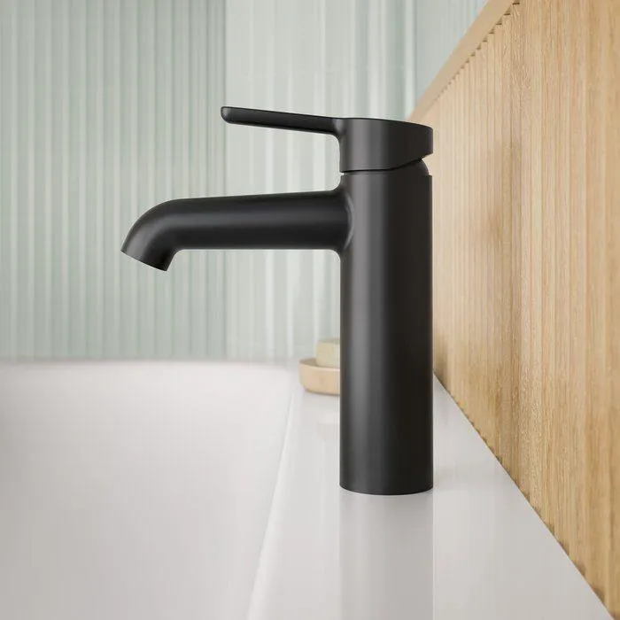 Смеситель для раковины Villeroy&Boch Skyla матовый черный (TVW116004000K5)