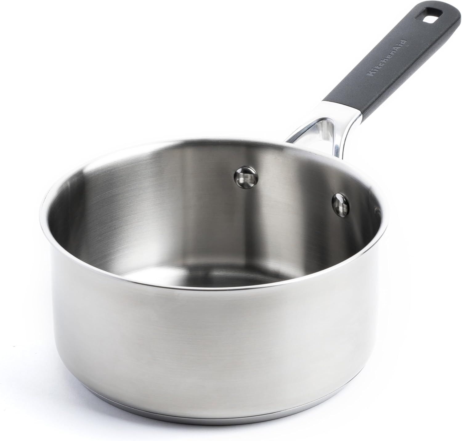 Стальной ковшик Kitchenaid Rondel Classic 2,1 л, 18 см (Cc004004001) серебристый