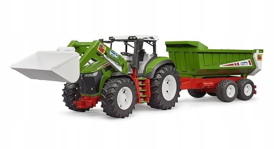 Bruder 03452 Трактор Roadmax с ковшом и самосвалом