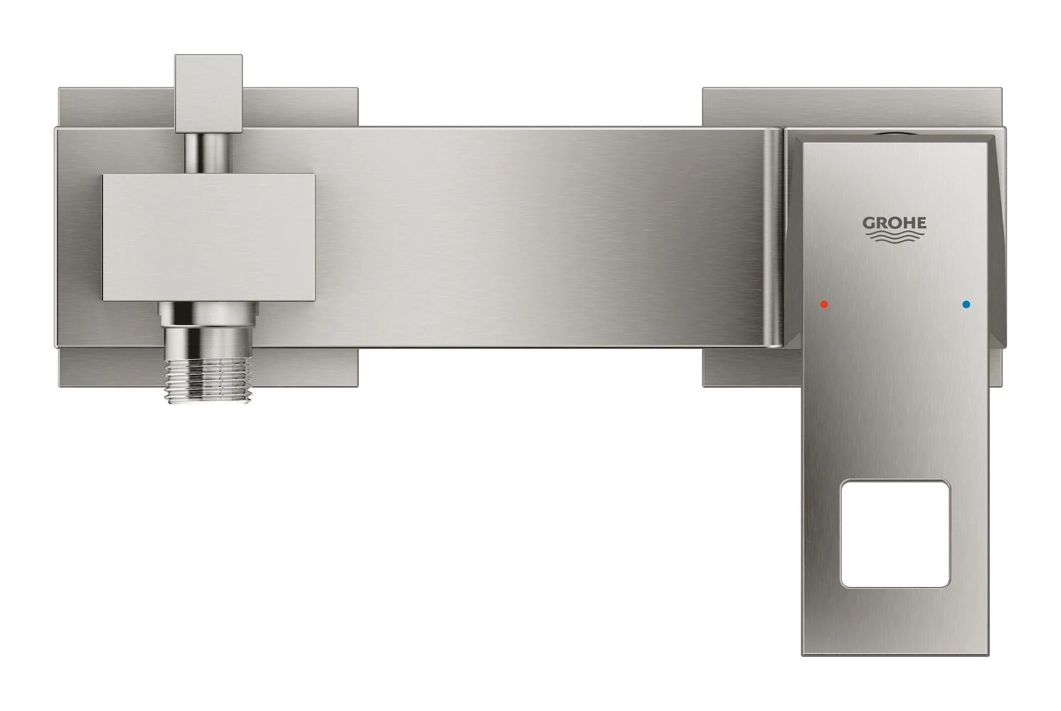Смеситель Grohe Eurocube нержавеющая сталь 23140Dc0