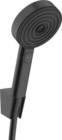 Ручной душ Hansgrohe Pulsify Select 105 3jet с шлангом 160 см, черный матовый 24303670