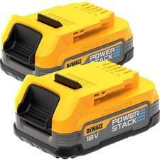 Набор аккумуляторов DeWALT: 2 батареи DCBP034-XJ 1.7 Ач, DCBP034E2
