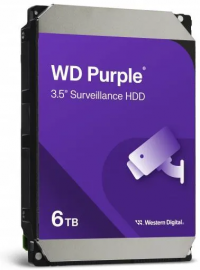 Жёсткий диск WD Purple WD64PURZ, 3,5", 6 ТБ, SATA III