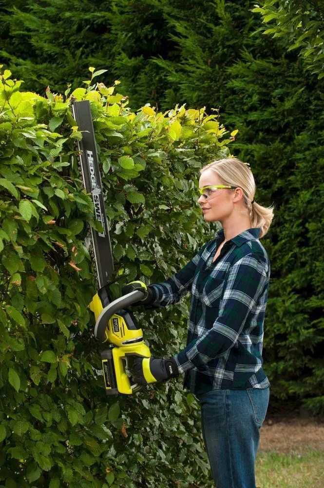 Кусторез RYOBI RHT36C61R40F с АКБ и ЗУ