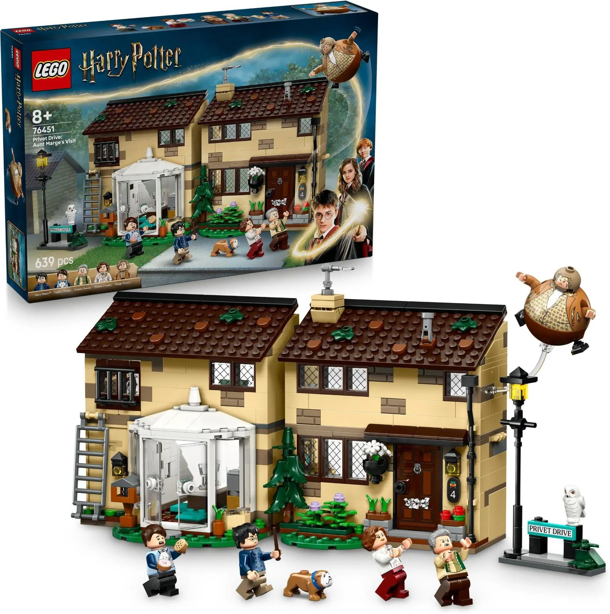 Конструктор LEGO Harry Potter 76451 Тисовая улица