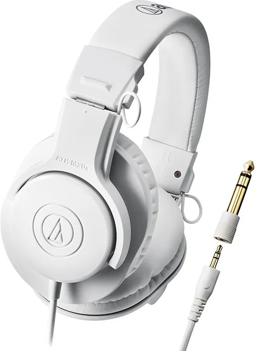 Наушники Audio Technica ATH M20XWH белые