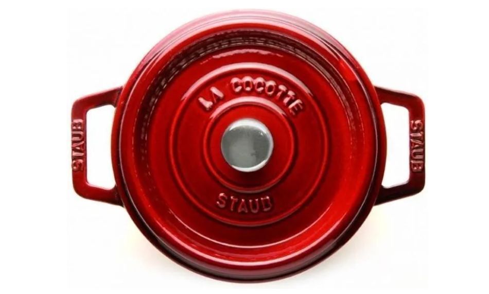 Чугунная кастрюля Staub Cocotte 24 см Вишнёвый (405093570)
