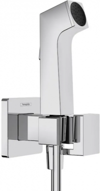 Гигиенический душ Hansgrohe Bidette E 1jet 29233000, внешняя часть со смесителем, хром