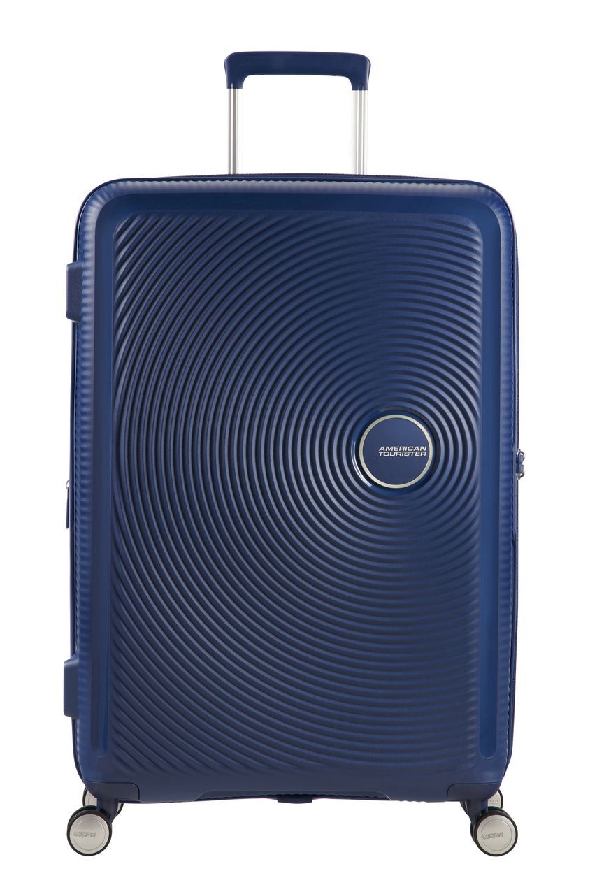American Tourister Soundbox 67 см Чемодан темно-синий 67л