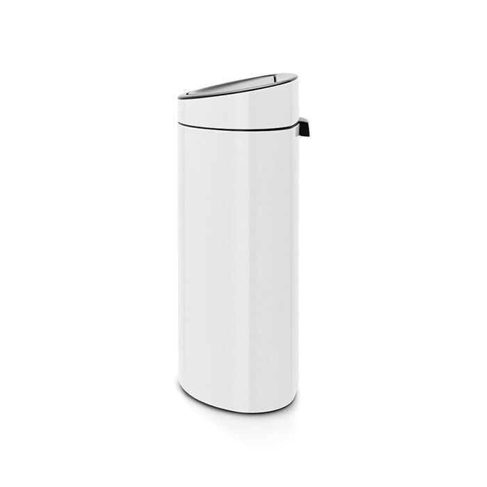 Мусорный бак Brabantia Touch Bin, 40л, белый 114984
