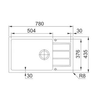 Кухонная раковина Franke Sirius SID 611-78 / 45 BB 114.0504.183, кремовый