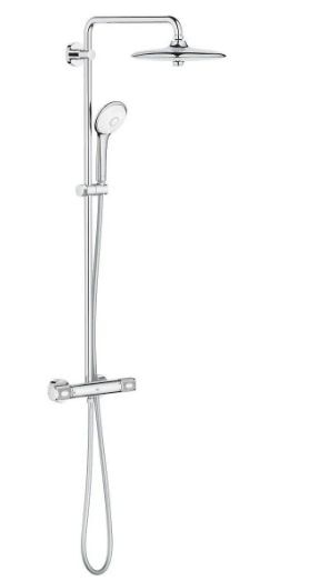 Душевая система с термостатическим смесителем Grohe Euphoria 260 27296003