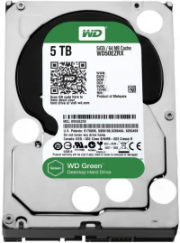 Жёсткий диск WD Green WD50EZRX 5TB 3.5" SATA III 5400RPM