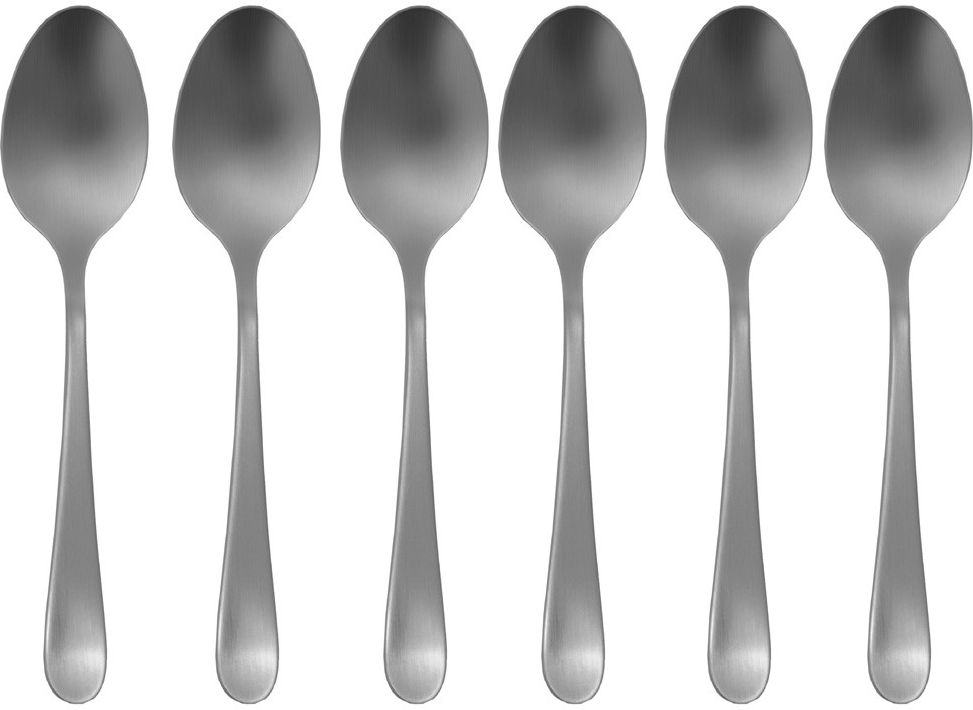 Набор ложек для эспрессо WMF Signum Brushed Matte 10,8см 6шт.