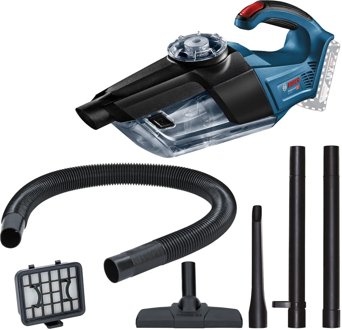 Аккумуляторный пылесос Bosch GAS 18V-1 Professional 06019C6200