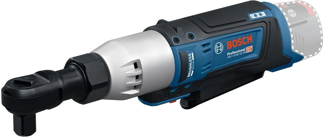 Аккумуляторный гайковёрт Bosch GRC 12V-60 3/8 SN Professional 06019N8301