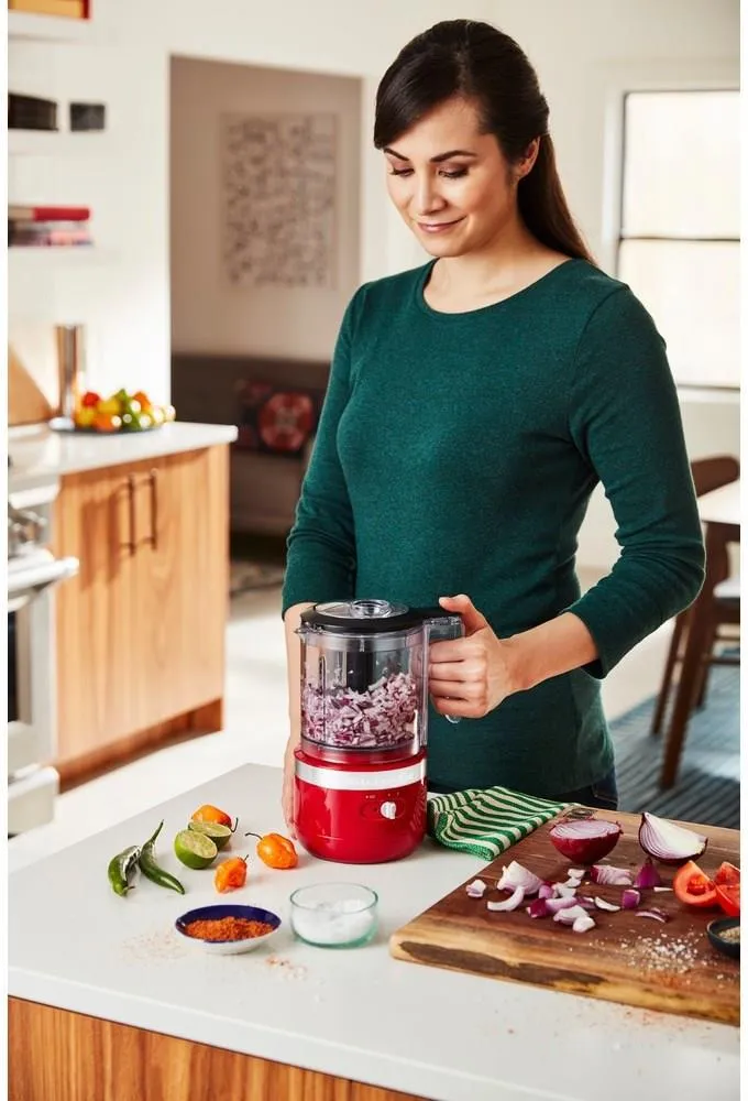 Мини-комбайн кухонный KitchenAid Cordless 5KFCB519EER, красный