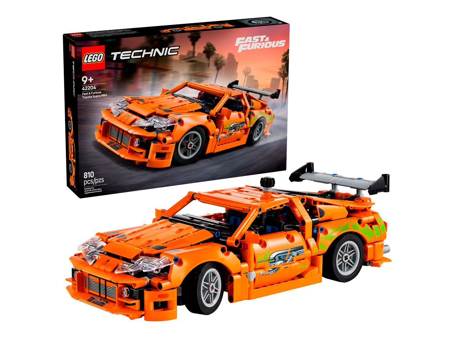 Конструктор LEGO Technic 42204 Fast and Furious Toyota Supra MK4
