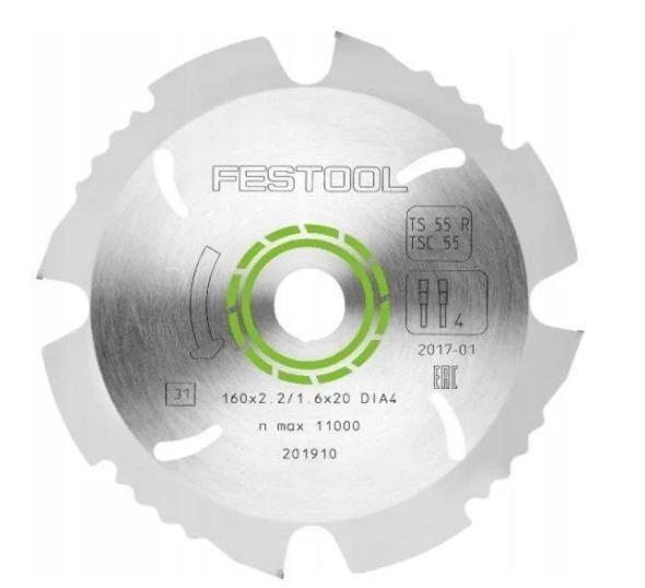 Алмазный диск Festool 160x2. 2x20 DIA4 201910