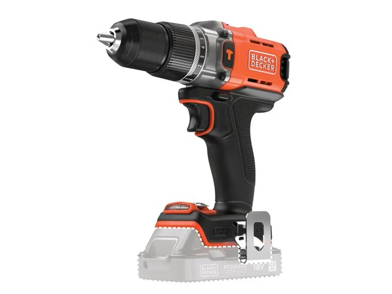 Аккумуляторная ударная дрель-шуруповерт Black+Decker BCD383XN, без ЗУ и АКБ