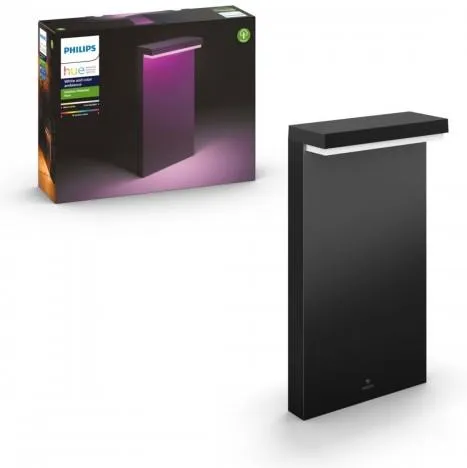 Уличный светильник-столб PHILIPS Hue White and Color Ambiance Nyro черный 1745530P7