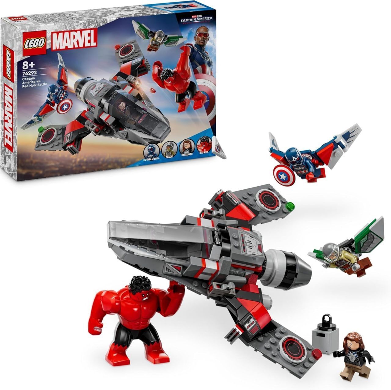 LEGO Marvel 76292 Капитан Америка против Красного Халка