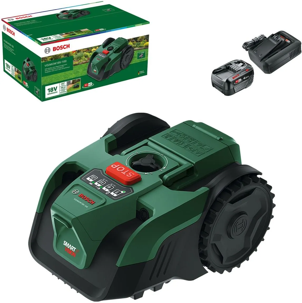 Робот-газонокосилка Bosch VISIMOW18V-100 06008E1000