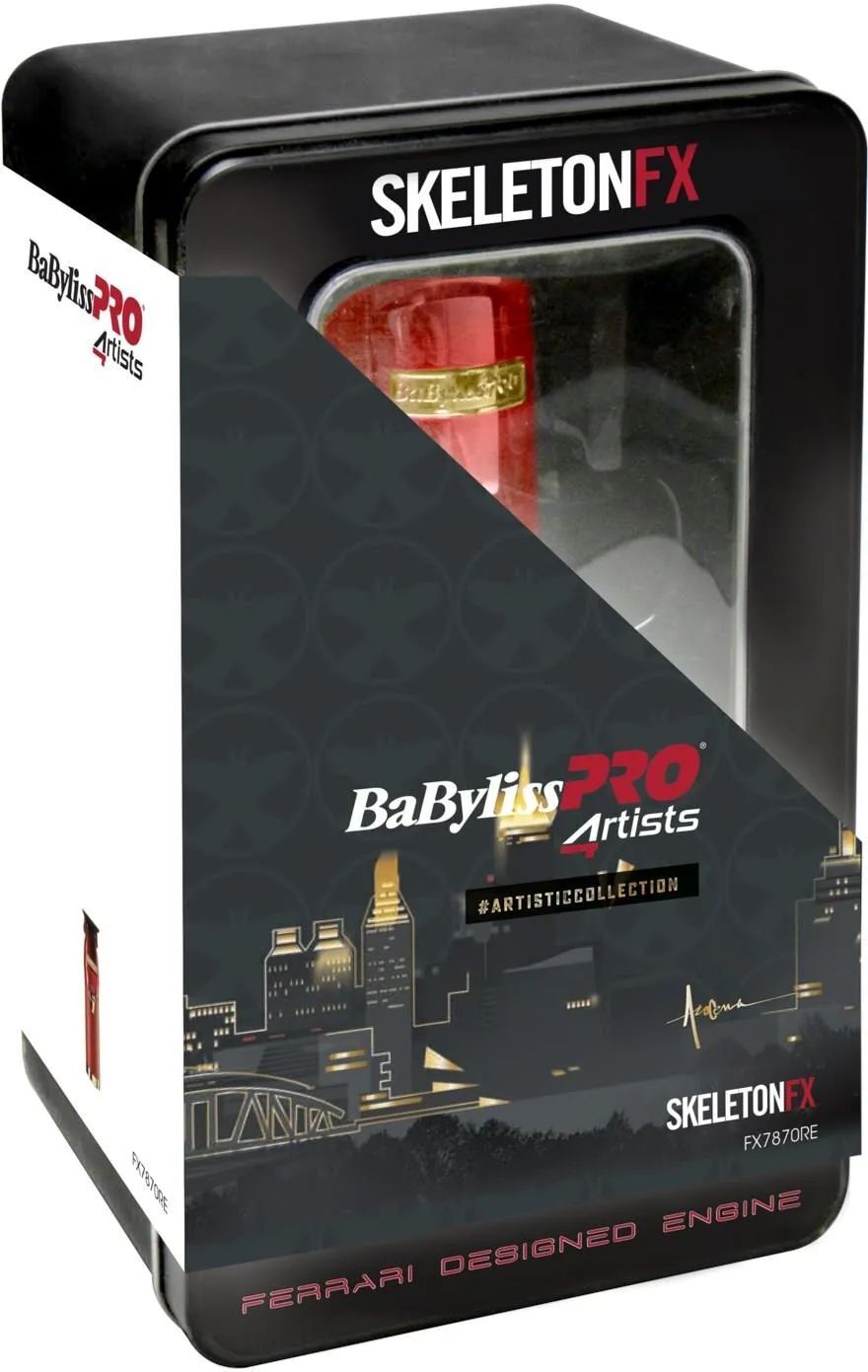 Триммер BaByliss Pro SkeletonFX Red FX7870RE