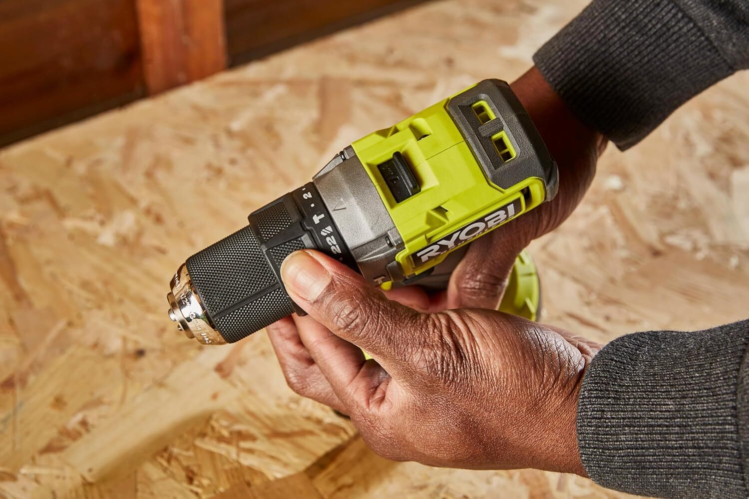 Аккумуляторная бесщёточная ударная дрель-шуруповёрт Ryobi ONE+ RPD18BL1-0, без АКБ и ЗУ (5133006237)