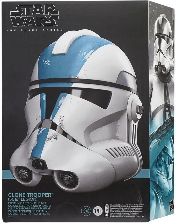 Шлем Hasbro Star Wars The Black Series Клон-солдат 501-го легиона G07075L0