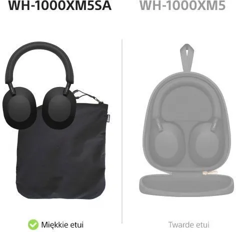 Наушники-вкладыши SONY WH-1000XM5SA ANC черные