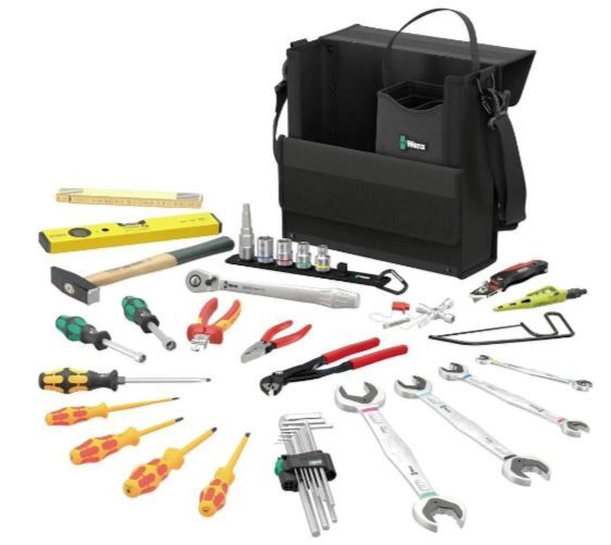 Сумка для инструментов Wera с оборудованием 2GO Shk 1 05136071001
