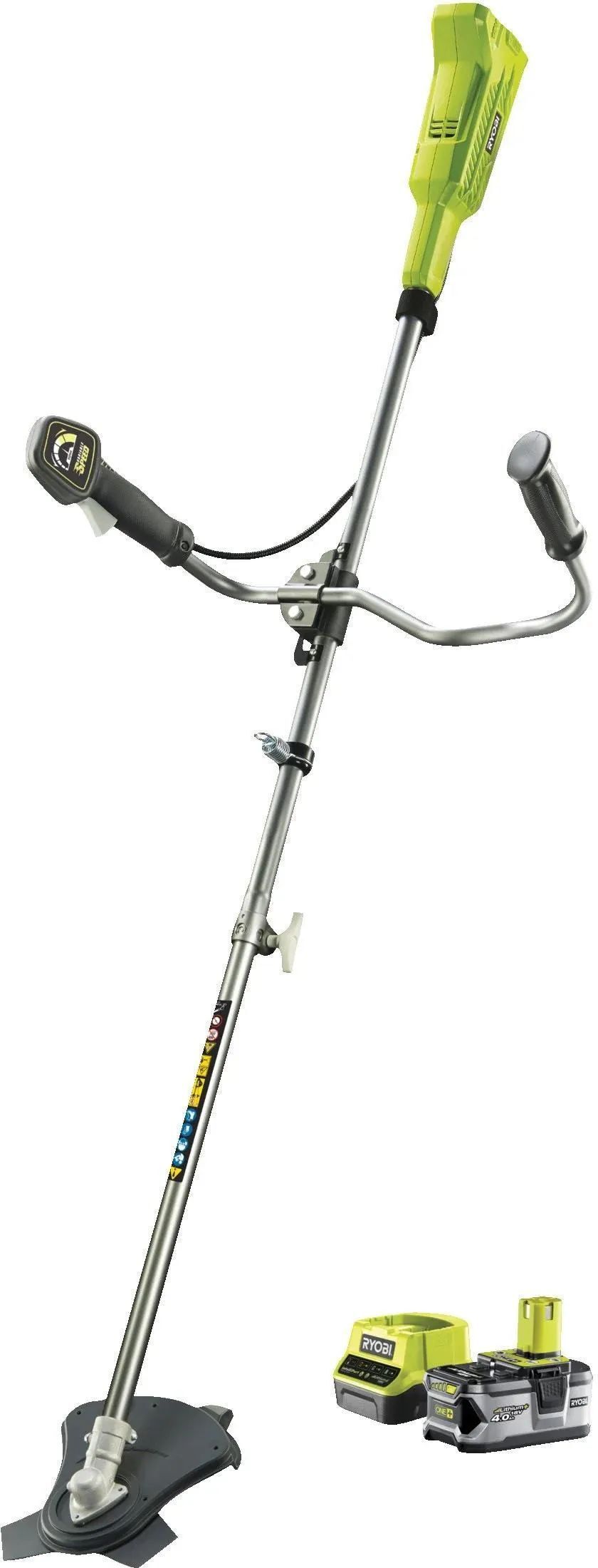 Аккумуляторный триммер RYOBI RBC18X20B4F с АКБ и ЗУ