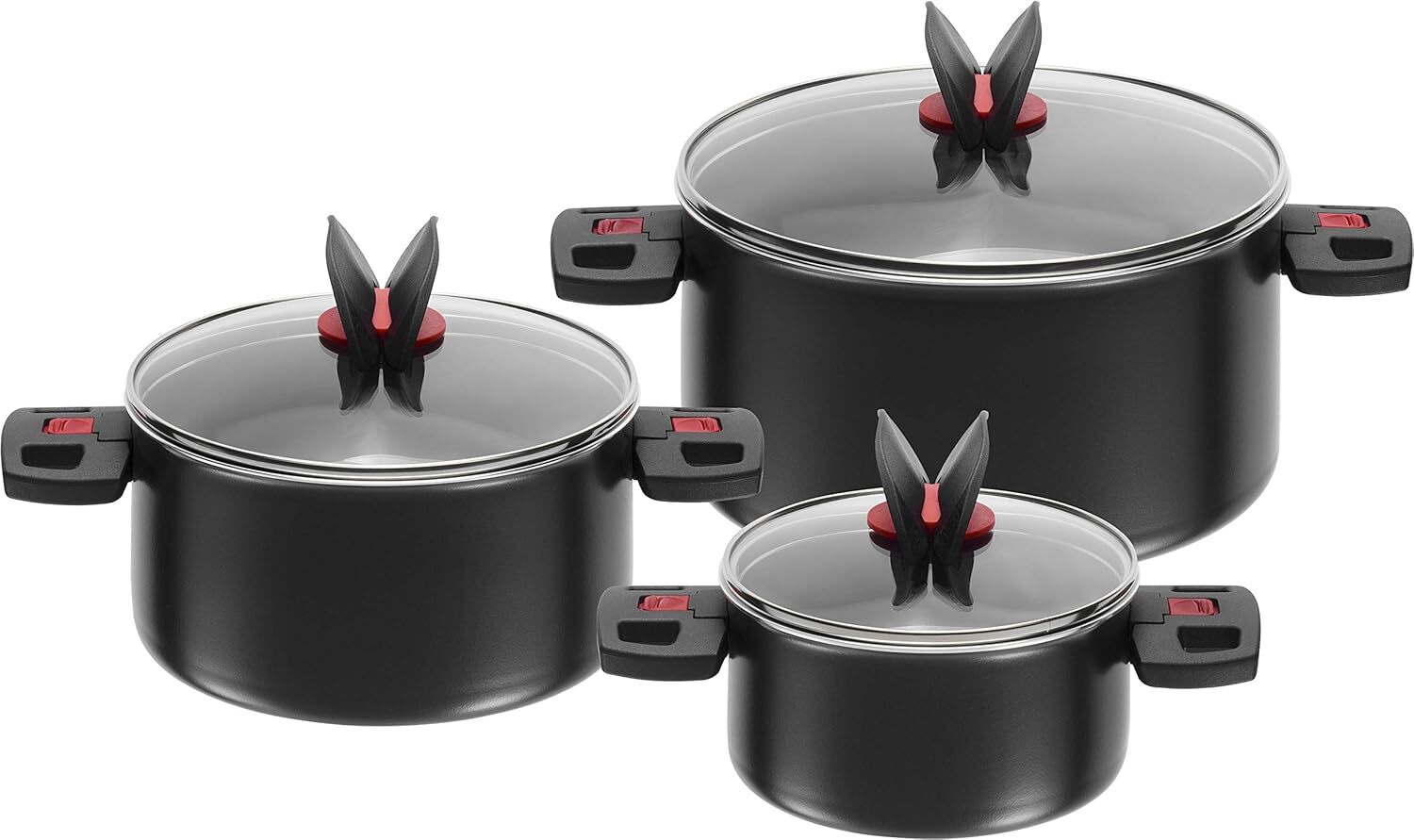 Набор кастрюль Ballarini Click & Cook 16/20/24 см (75001-606-0)