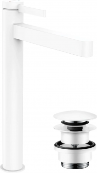 Смеситель Hansgrohe Finoris для чаш белый матовый 76070700