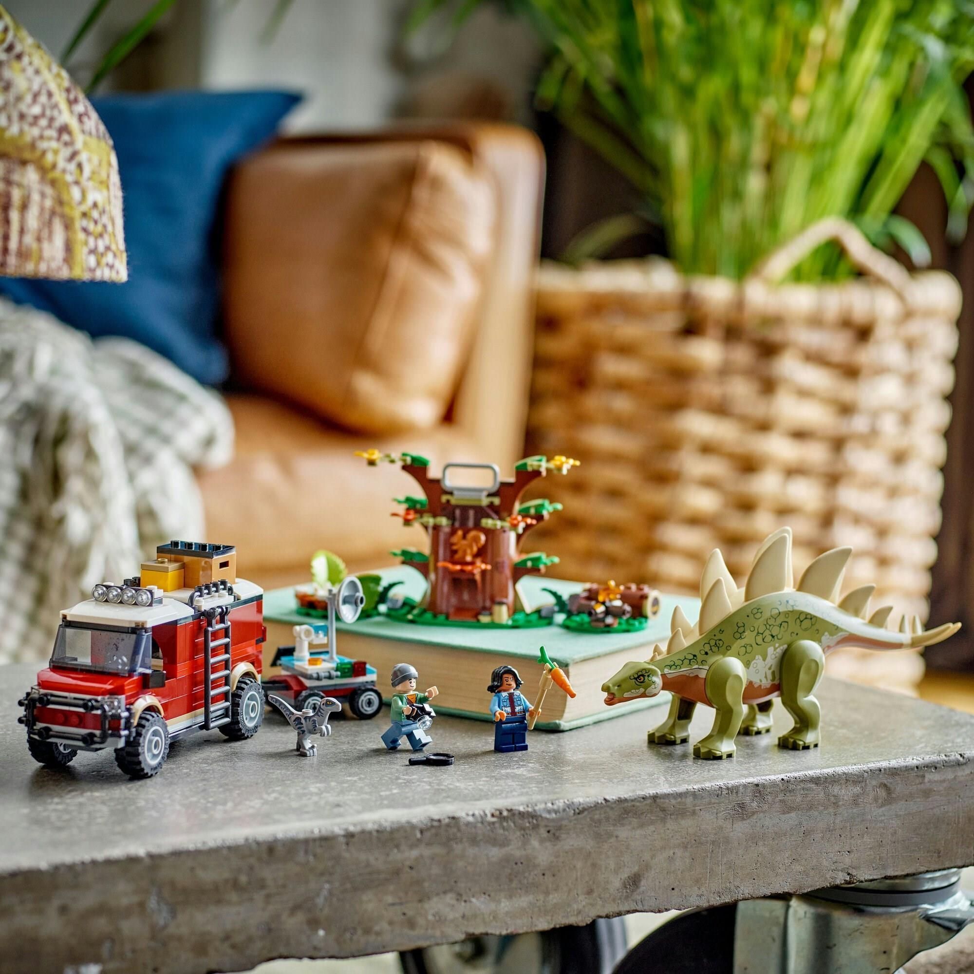 Конструктор LEGO Jurassic World серия 76965 Миссии с динозаврами: Открытие стегозавра