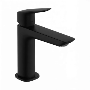 Смеситель Hansgrohe Logis Push-Open 71252670, матовый черный
