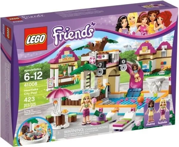 Конструктор LEGO Friends 41008 бассейн HEARTLAKE