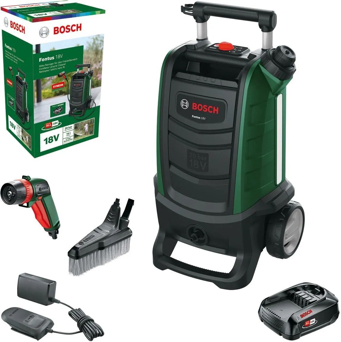 Аккумуляторная мобильная мойка Bosch Fontus 18V (06008B6101)