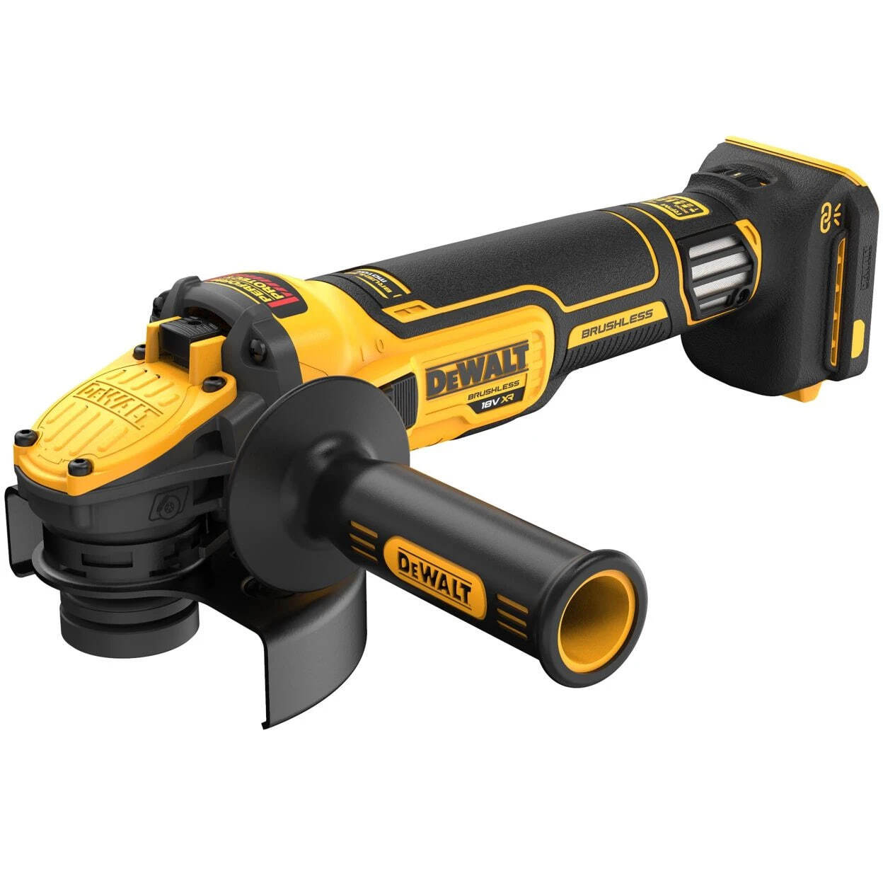 Аккумуляторная угловая шлифмашина DeWalt DCG409VSNXJ, без АКБ и ЗУ