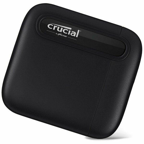 Внешний SSD-накопитель 1Tb Crucial X6 CT1000X6SSD9 (SSD) USB 3.2 Type C черный