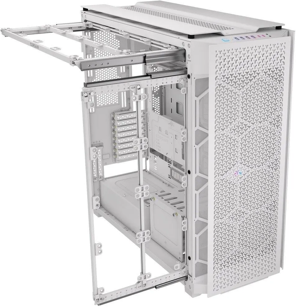Компьютерный корпус CORSAIR iCUE LINK 9000D RGB AIRFLOW Super Full-Tower белый