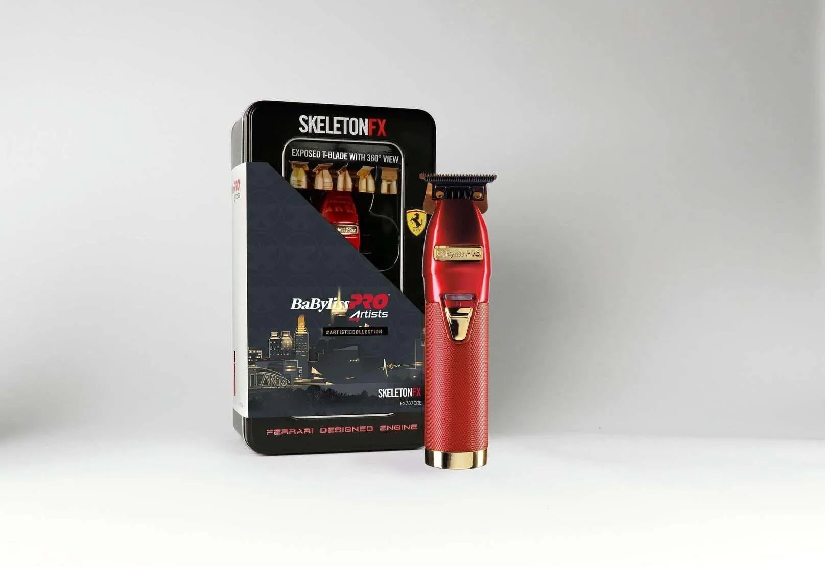 Триммер BaByliss Pro SkeletonFX Red FX7870RE