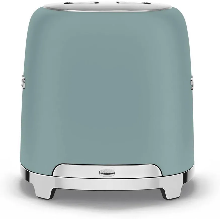 Тостер Smeg TSF01, матовый изумруд